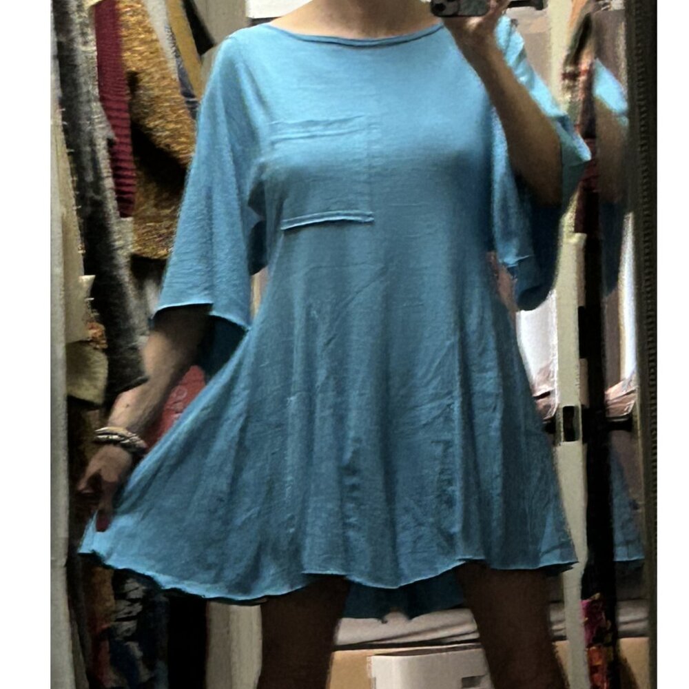 NWT FP Beach - Free People Romper - Aqua Blue - Size M